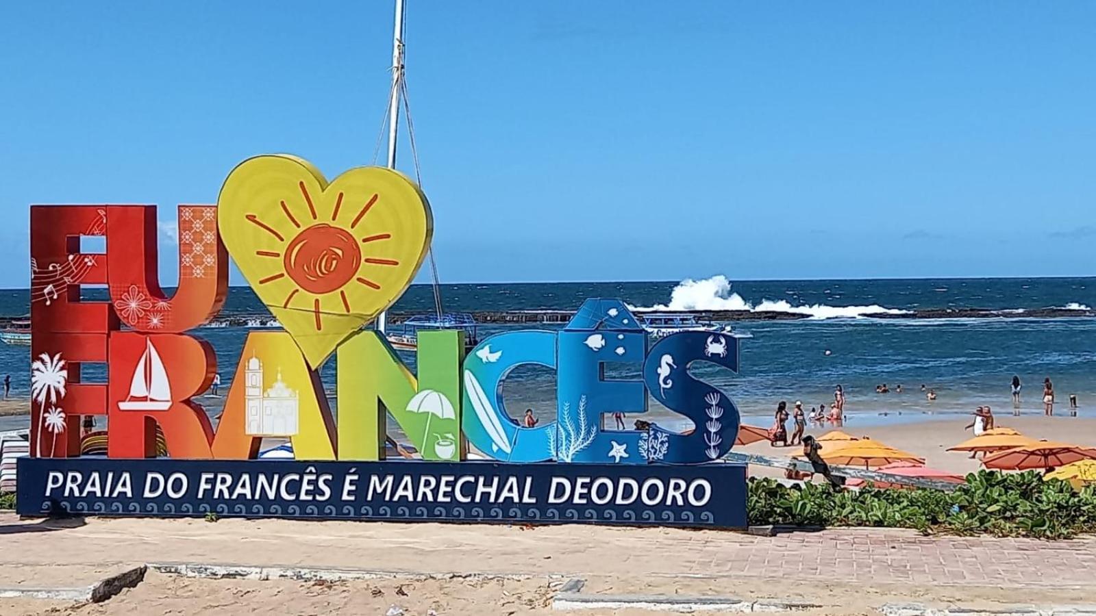 Hotel Torre Do Sol Praia do Frances Exterior foto